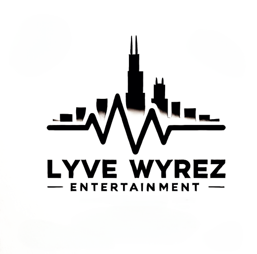 neon purple sound wave